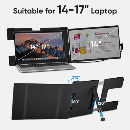 14.1" FHD Portable Dual Screen Monitor