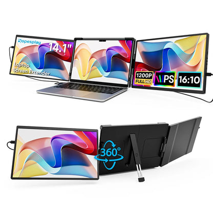 14.1" FHD Portable Dual Screen Monitor