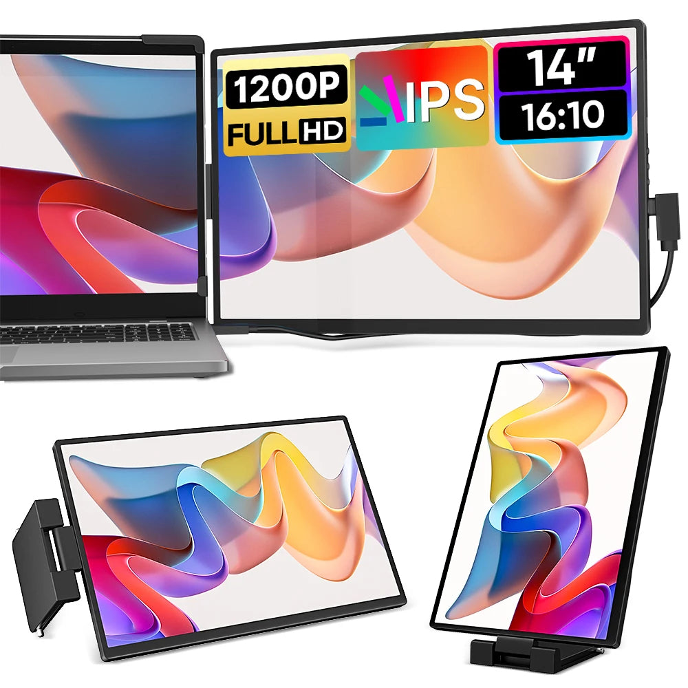 14.1" FHD Portable Dual Screen Monitor